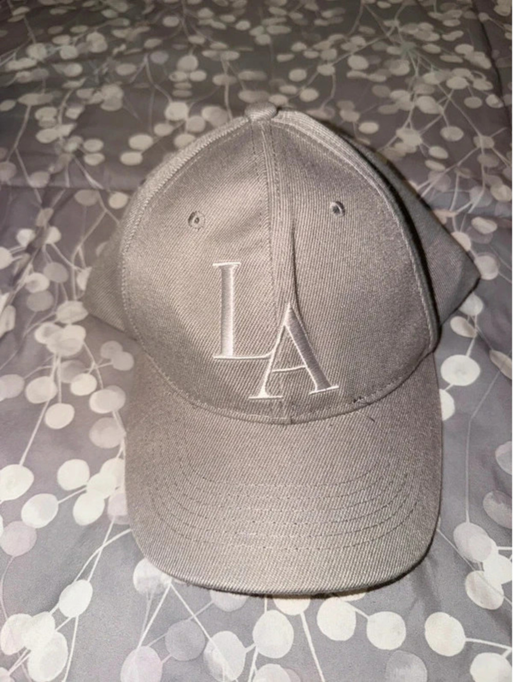 Heather gray LA Hat Brand New